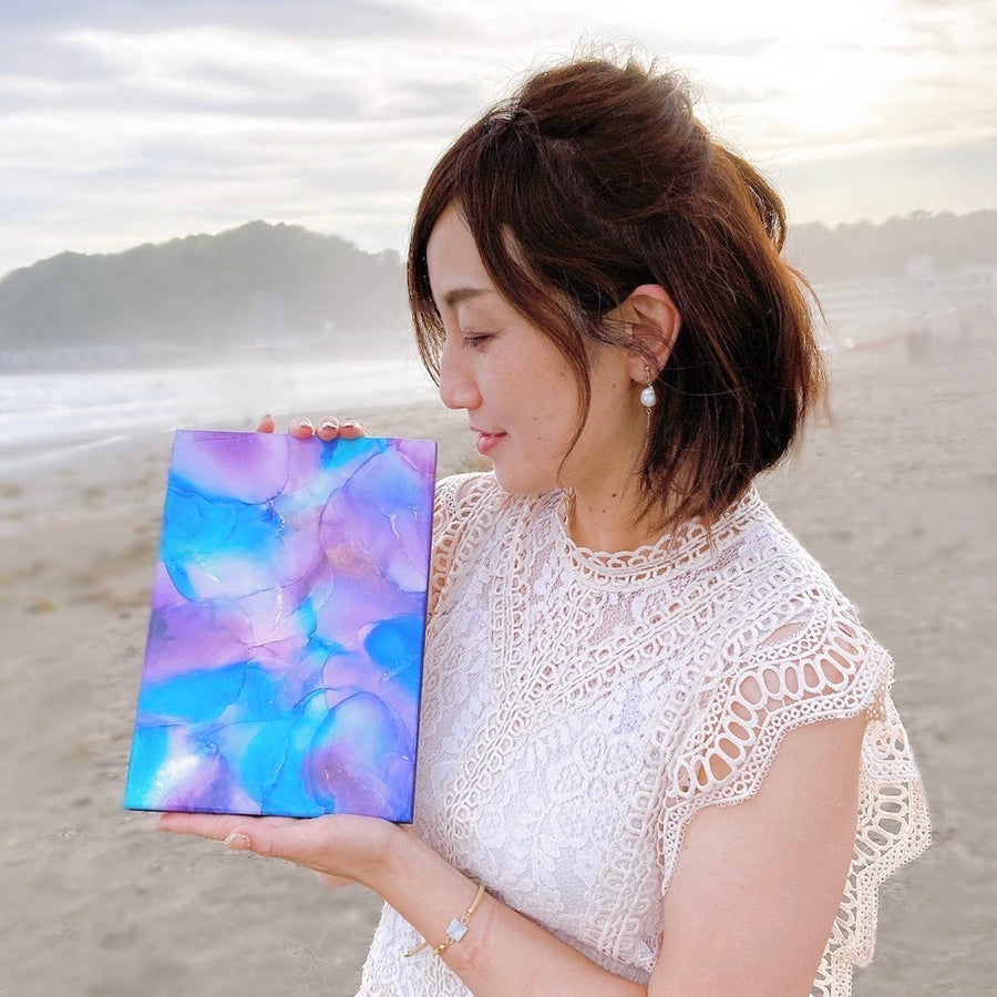 Japan Alcohol Ink Art Association日本アルコールインクアート協会　認定レッスン 対面講座【福岡（城南区七隈）】